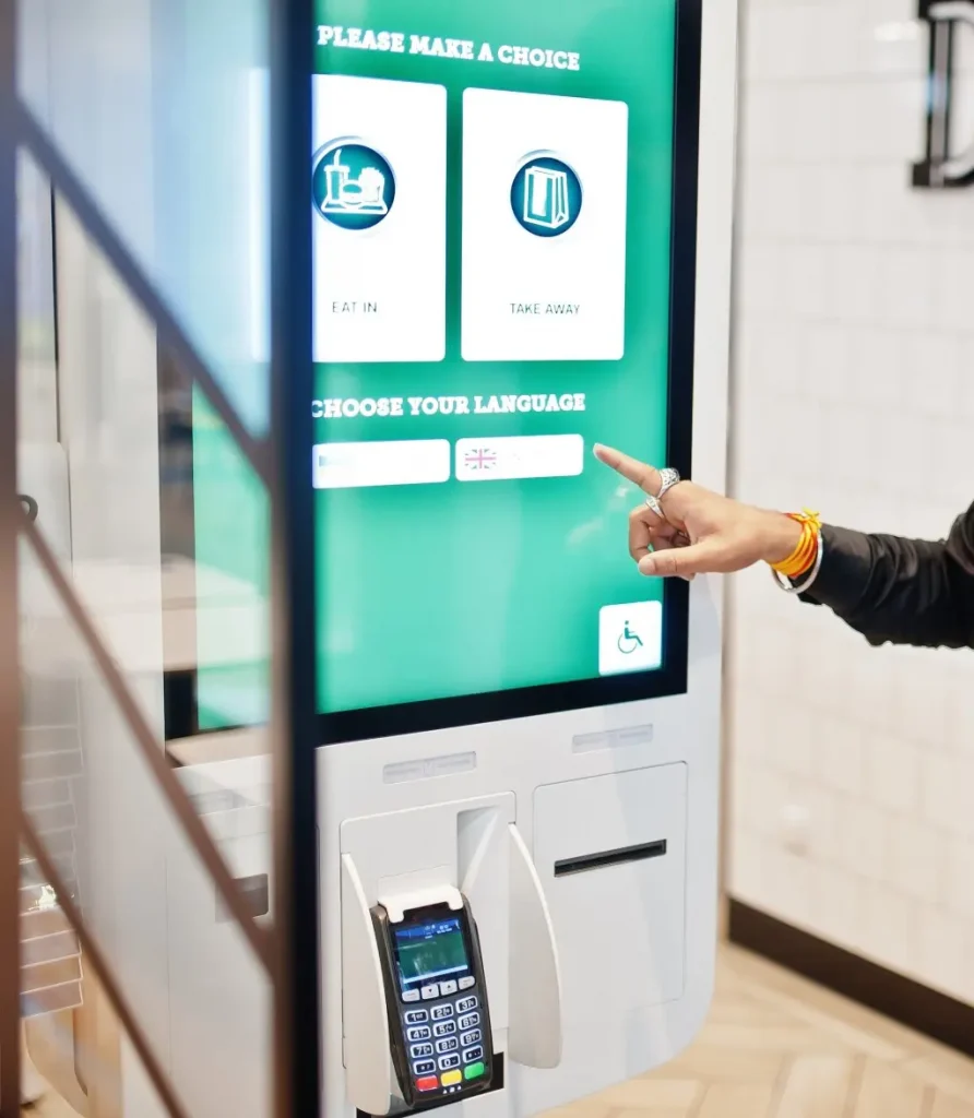 indoor interactive screens leasing