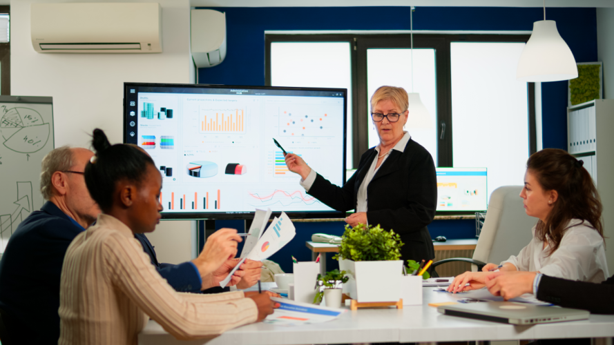 interactive screens leasing whiteboard